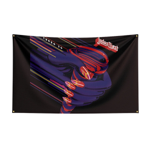 3x5 Ft J-Judas P-Priest Heavy Rock Band Flag Polyester Digital Printing Banner for Bedroom Wall Art Out Door Tapestry Decoration