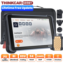 Load image into Gallery viewer, THINKCAR THINKSCAN 689BT Car OBD2 Diagnostic Tool DoIP CAN FD All System 34 Reset ECU Coding Bi-Directional Control Scan Tool
