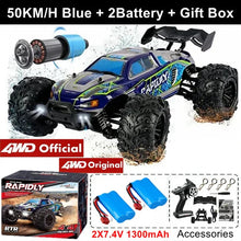 Load image into Gallery viewer, 4WD RC Off-Road Car - 1:16 High-Speed Brushless Truck, 50-80KM/H, 4x4 Drift Racing Toy for Kids &amp; Adults
