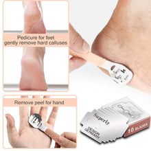 Load image into Gallery viewer, Professional Feet Care Tools Beauty Heel Cuticle Scraper Cutter Foot Care File Tool Pedicure Razor Blades for Pedicures Product
