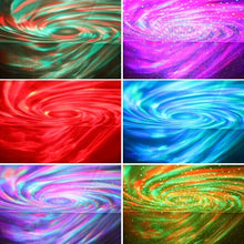 Load image into Gallery viewer, LED NightLights Galaxy Projector Remote Control 5V USB Rechargeable Starry Sky Lamp DMX Sound Active 7 Modes for Kids Room Decor
