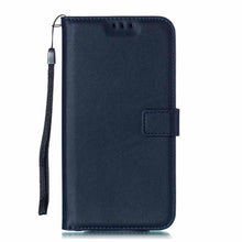 Load image into Gallery viewer, Solid Color Leather Wallet Case For iPhone 14 XS MAX 11 Pro 12 mini 13 Flip Cover Card Slot Mobile Phone Case  Wallet Mobile Phone Case Leather Flip Case Wallet Colorful Protective Case
