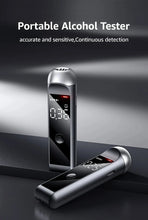 Load image into Gallery viewer, Alcotester Breath Alcohol Tester Breathalyzer Alcoholimetro Digital Detector for Home Display Drunk Driving Car Electronics
