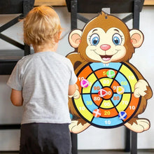 Load image into Gallery viewer, Child Educational Games Dart Board Baby Toy Stickey Ball Dart Indoor Sports Child Montessori Games for Children 3 to 7 Years
