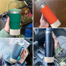 Load image into Gallery viewer, Silicone Boot Sleeve for Stanley 40 oz Quencher &amp; IceFlow 20oz 30oz, Protective Tumbler Cup Boot Sleeve Water Bottle Accessories
