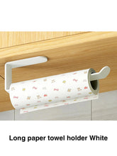 Load image into Gallery viewer, Adhesive Kitchen Paper Towel Holder – Tissue Hanger &amp; Napkin Rack

