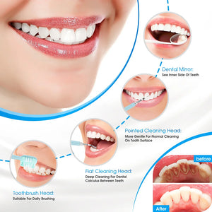 Dental Calculus Removal Electric Teeth Whitening Cleaning Ultrasonic Tooth Cleaner Scaler Plaque Coffee Stain Tartar Oral Care