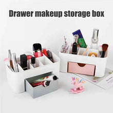 Load image into Gallery viewer, Multifunctional Nail &amp; Cotton Swab Storage Box – Cosmetic Organizer
