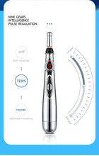 Load image into Gallery viewer, Electronic Acupuncture Pen Acupuncture Point Pen Acupuncture Point Pen Meridian Energy Meridian Pen Acupuncture Acup Massage Pen
