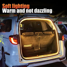 Load image into Gallery viewer, LED Car Trunk Light Strip Automatic On/Off Sensor Ambient Light Bar Waterproof Concealed Installation for Auto Decor Accessories
