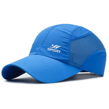 Load image into Gallery viewer, UV Protection Baseball Cap – Quick-Drying, Breathable Strapback for Hiking &amp; Fishing
