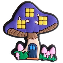 Load image into Gallery viewer, Cute Mushroom Shoe Charms Pin for Crocs Accessories Charms Clogs Bubble Slides Shoe DIY Shoe Decoration Kids Party Gifts
