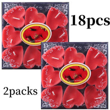 Load image into Gallery viewer, 9pcs Heart-Shaped Scented Tea Candles – Romantic Décor for Valentine's Day, Weddings, and Anniversaries
