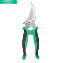 Load image into Gallery viewer, 190mm Straight Head Pruning Shears Non-slip HandleStainless Steel Outils Manuels Household Bonsai Garden Scissors Pruing Shear
