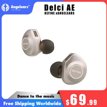 Load image into Gallery viewer, Kefine X ANGELEARS Delci AE 10mm DLC+PU Diaphragm Dynamic Driver IEMs Hi-Fi I n-ear Earphone with Two Tuning Style
