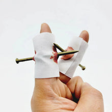 Load image into Gallery viewer, 5Pcs Fool Toys Blood Prank Magic Prop Joke Fake Nail Through Finger Magic Funny Gadgets Magic Trick toys
