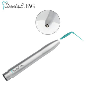 Dental Air Scaler Handpiece Activation Irrigation Perio Scaling Tip With 3Pcs Tooth Cleaner 2/4 Holes