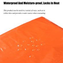Load image into Gallery viewer, Portable Waterproof Emergency Survival Sleeping Bag Outdoor Edc Camping Gear Thermal Sack First Aid Rescue Kit Mylar Blanket

