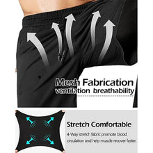 Load image into Gallery viewer, Men’s 2-in-1 Quick-Dry Training Pants – Athletic Joggers for Running, Gym &amp; Fitness
