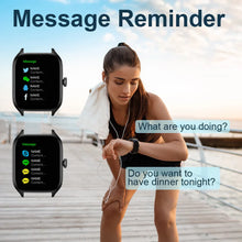 Load image into Gallery viewer, H9 New Smart Watch 2.01 Inch HD Display Answer Make Call Message Preview Sport Modes DIY Dial Weather Forecast For Men Women
