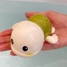 Load image into Gallery viewer, Baby Bath Toys - Swimming Turtle Whale Clockwork Water Toys for Kids | Safe Fun Bath Time Play
