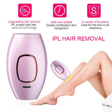 Load image into Gallery viewer, Home Mini Permanent Handheld 999999 Flash IPL Laser Hair Removal Device for Men and Women Painless Personal Care
