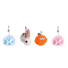 Load image into Gallery viewer, 4pcs Replacement Head For Cat Teaser Funny Stick Rabbit Ball Pet Toy Accessory  Soft Toy Ball for Cats Suitable for Kittens Hanging Interactive Funny Toys For Cats
