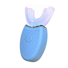 Load image into Gallery viewer, Electric U-Shaped Toothbrush for Adults - Soft-Bristles Teeth Whitening Kit, Oral Care with Auto-Timing &amp; 360° Gum Protection
