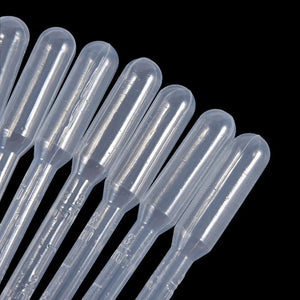 20PCS Economical Disposable Plastic Dropper with Graduated Pipette - Perfect for Chemistry and Biology Experiments