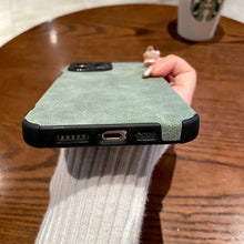 Load image into Gallery viewer, Business Iphone PU Leather Phone Case For iPhone 13 12 11 14 Pro Max Mini XR XS X Luxury Silicone Shockproof Soft Cover Ultra Thin Slim Leather Case Anti-Scratch Hard Back Cover for iPhone
