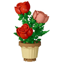 Load image into Gallery viewer, Building block flower potted plant assembly toy decoration micro particle plant potted plant children's toy gift
