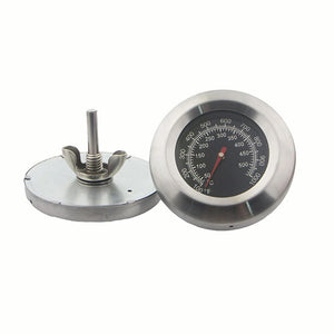 500 ℃ 1000℉ Degree Roast Barbecue BBQ Smoker Grill Thermometer Temp Gauge Dia 3" Outdoor  Stainless Steel BBQ Thermometer 2023