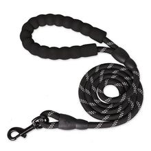 Load image into Gallery viewer, Reflective Dog Leash – Heavy Duty Traction Rope with Padded Handle for Strong Dogs
