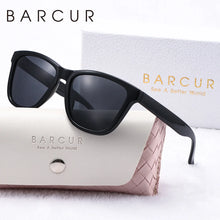 Load image into Gallery viewer, BARCUR Fashion Energetic Polarized Sunglasses for Women – Transparent Lightweight PC Frame Oval UV400 Protection Ladies Holiday Sun Glasses with Stylish Mirror Lens and Elegant White Gift Box – Perfect for Travel Beach &amp; Summer Outings
