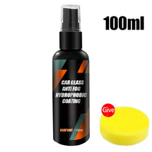 Load image into Gallery viewer, Water Repellent Spray Anti Rain Coating For Car Glass Hydrophobic Anti-rain Car Liquid Windshield Mirror Mask Auto Polish Kit
