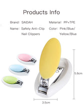 Load image into Gallery viewer, Anti Clip Mini Small Infant Baby Nail Clippers Healthcare Kids Finger Nail Cutter Scissors
