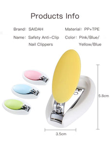 Anti Clip Mini Small Infant Baby Nail Clippers Healthcare Kids Finger Nail Cutter Scissors