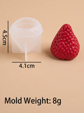Load image into Gallery viewer, 3D Strawberry Aromatherapy Candle Silicone Mold DIY Handmade Romantic Scented for Valentine's Day Party Home Decor Birthday Gift
