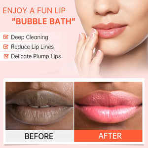 JoyPretty Bubble Lip Balm Lightening Dark Lip Mask Gloss Oil Makeup Exfoliating Clean Moisturizer Beauty Health Lip Care Product
