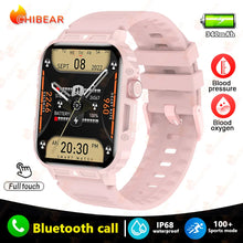 Load image into Gallery viewer, 2024 New 1.95 Outdoor Military Man Smart Watch Men Bluetooth Call Smartwatch Men For Android IOS IP68 Waterproof Ftiness Watches
