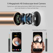 Load image into Gallery viewer, Bebird T15 X3 Smart Visual Ear Sticks Endoscope 300W Earpick Mini Camera Ear Wax Removal Tool Otoscope Health Care Ear Cleaner
