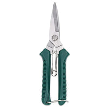 Load image into Gallery viewer, 190mm Straight Head Pruning Shears Non-slip HandleStainless Steel Outils Manuels Household Bonsai Garden Scissors Pruing Shear
