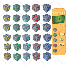 Load image into Gallery viewer, Magnetic Building Blocks Mine World Magnet Cube Set for Boy Girl Kid Age 3+ DIY Model Children Stem STEM Sensory Toy Gift
