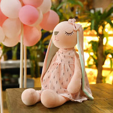 Load image into Gallery viewer, 35cm Cute Bunny Plush Toy – Soothing Sleeping Rabbit Doll for Kids
