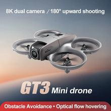 Load image into Gallery viewer, 2025 GT3 RC Drone 8K 5G Professional HD Aerial Photography Obstacle Avoidance Remote Control Aircraft Dual Camera Quadcopter Toy
