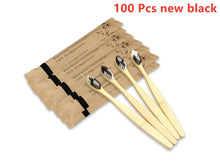 Load image into Gallery viewer, Natural Colorful Toothbrush Eco Soft Bristle Bamboo Toothbrush Bamboo Charcoal Vegan Tooth Dental Oral Care Plastic Free 10Pcs
