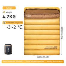Load image into Gallery viewer, BSWOLF 2 Person Camping Sleeping Bag Four Seasons Portable Winter Sleeping Bag for Outdoor Camp Travel Hiking
