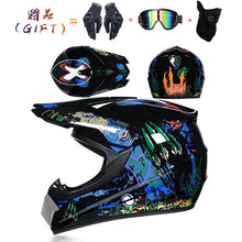 Load image into Gallery viewer, Safety Motocross Helmet Casco Motocross Bicycle Downhill Capacete ATV Cross Helmet Child Motorcycle Helmet Dot Abs 1KG Unisex
