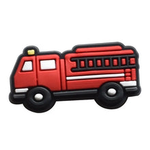 Load image into Gallery viewer, Fireman Shoe Charms for Crocs Accessories Kids Clogs Pins Boy Girls Badges Men Jeans Women Decorations Buckle Shoes Accessories
