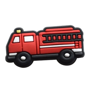 Fireman Shoe Charms for Crocs Accessories Kids Clogs Pins Boy Girls Badges Men Jeans Women Decorations Buckle Shoes Accessories